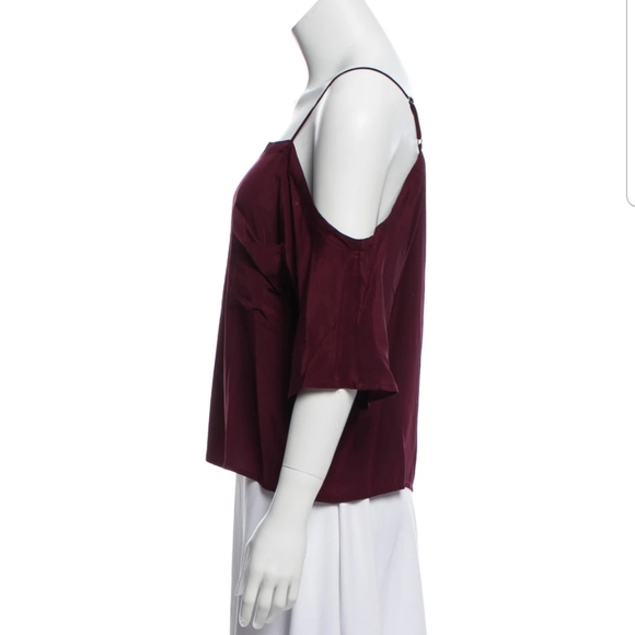 Walter Baker Jillian Cutout Silk Top - Picture 3 of 7